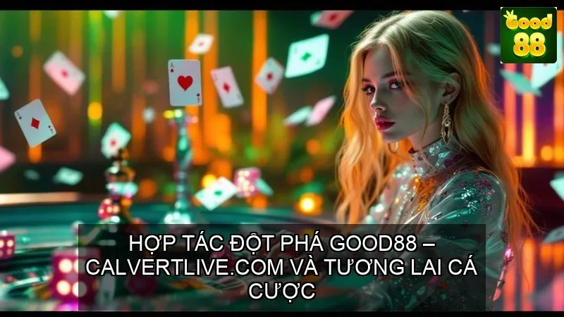 HỢP TÁC ĐỘT PHÁ GOOD88 – CALVERTLIVE.COM VÀ TƯƠNG LAI CÁ CƯỢC 1 Hợp tác đột phá GOOD88 – Calvertlive.com và tương lai cá cược